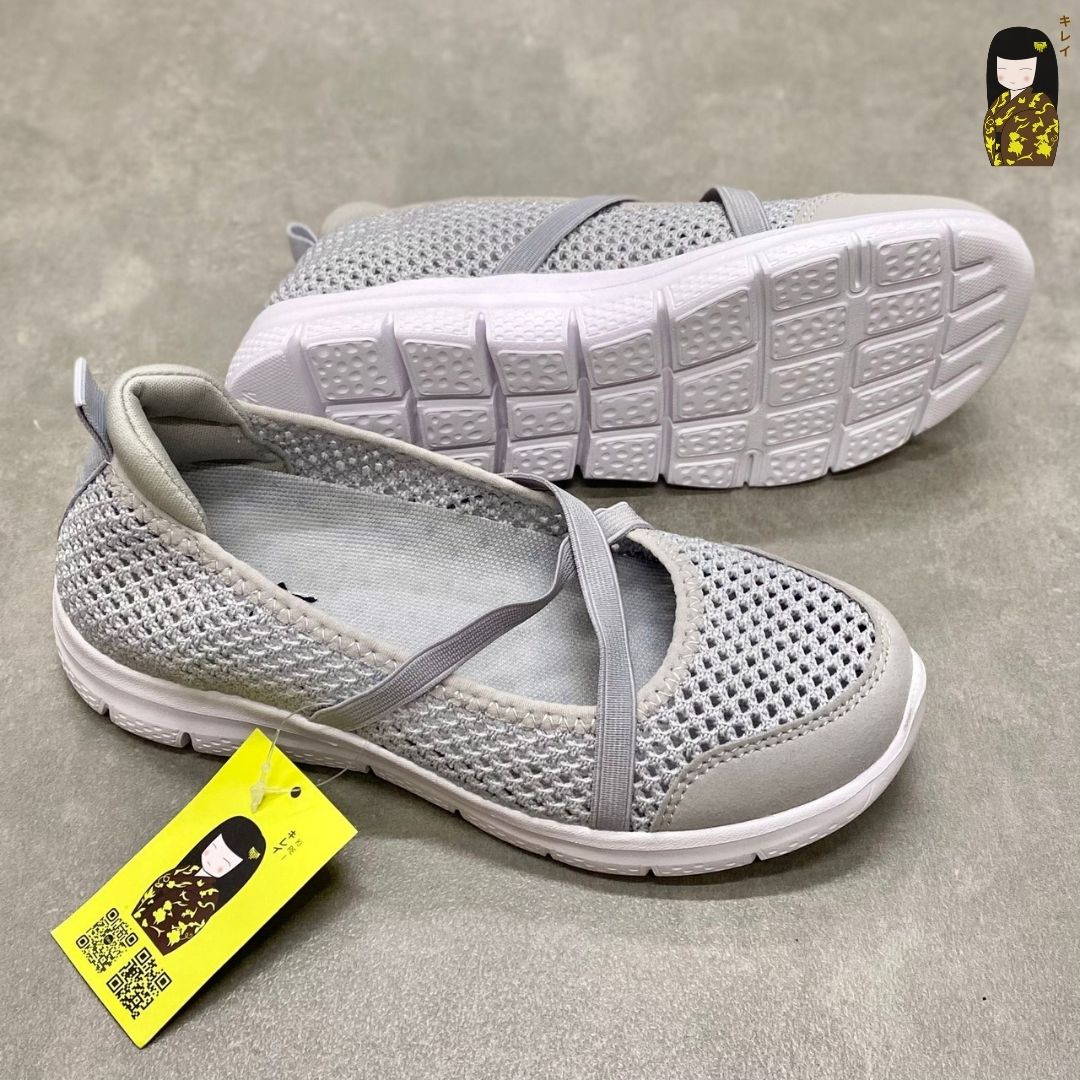Kirei Walk BG Breathable V2 Ballet Flats Gray