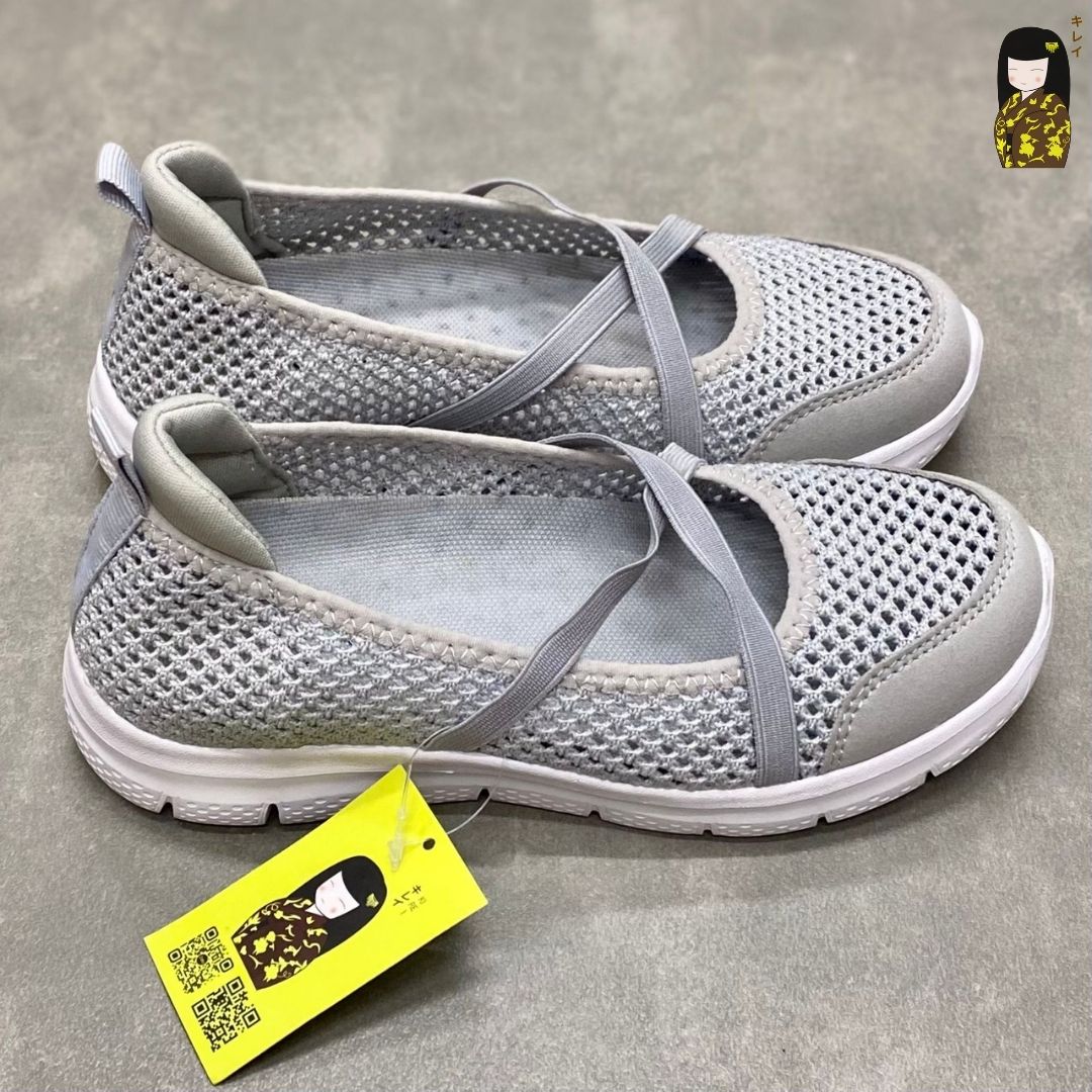 Kirei Walk BG Breathable V2 Ballet Flats Gray