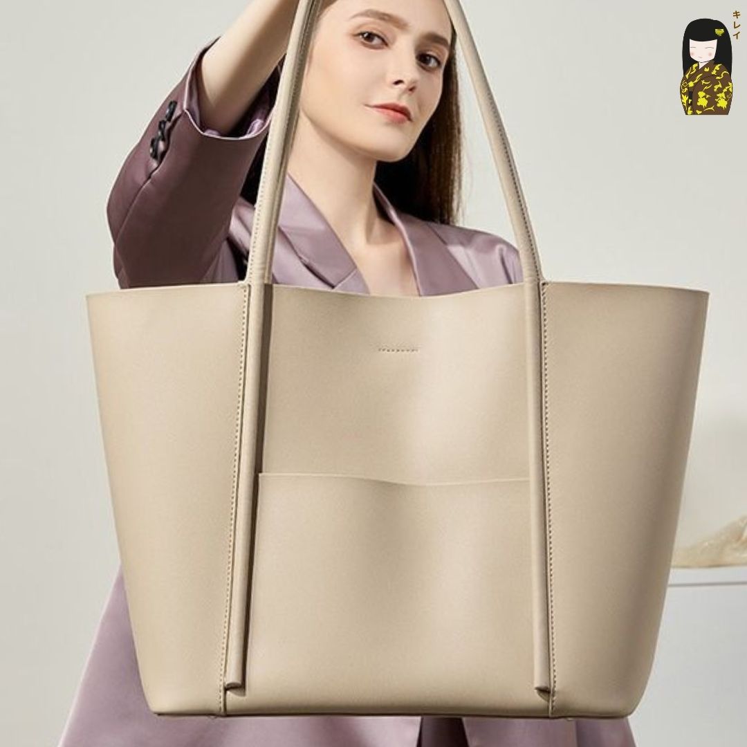 Kirei Yugen Tote Bag BGB1 Beige