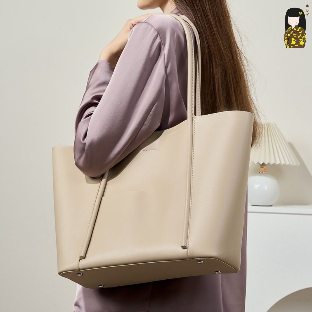 Kirei Yugen Tote Bag BGB1 Beige