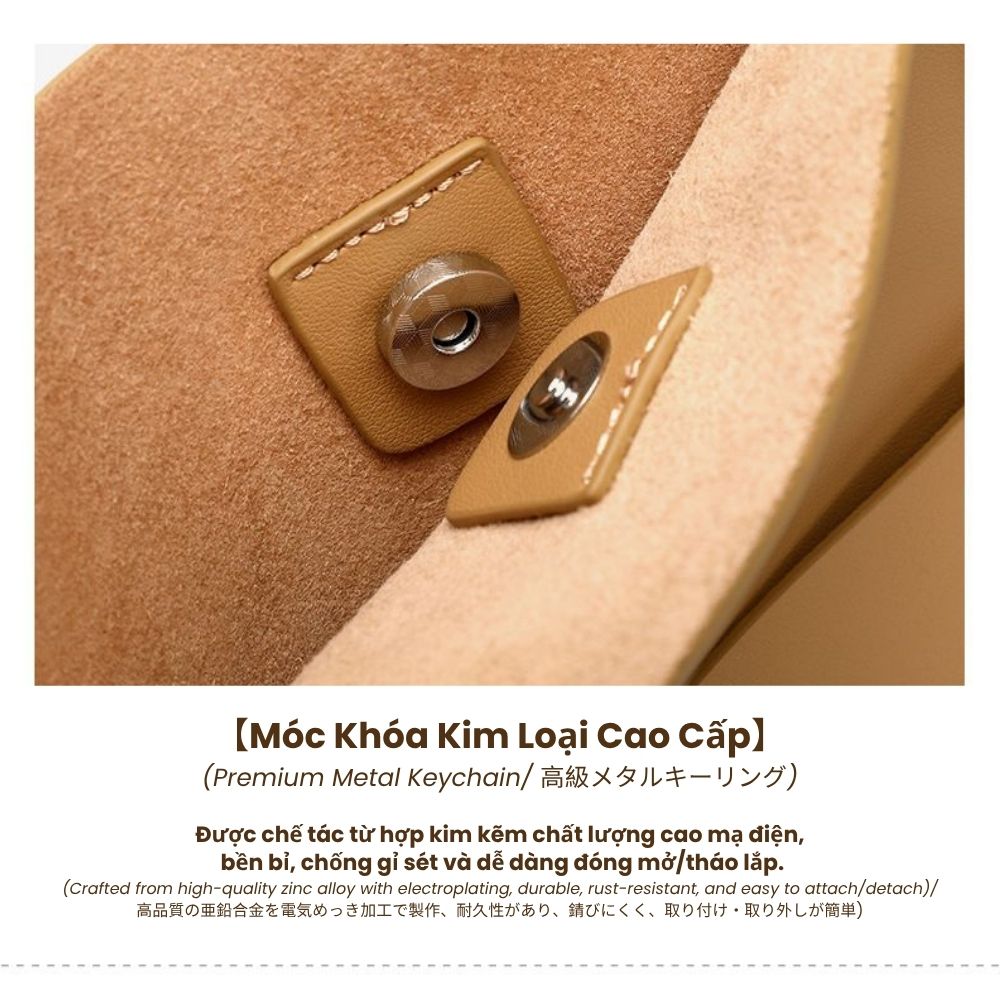 Kirei Yugen Tote Bag BGB1 L.Brown