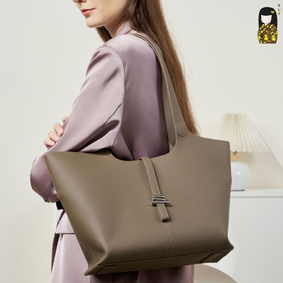 Kirei Yugen Tote Bag BGB2 D.Grey