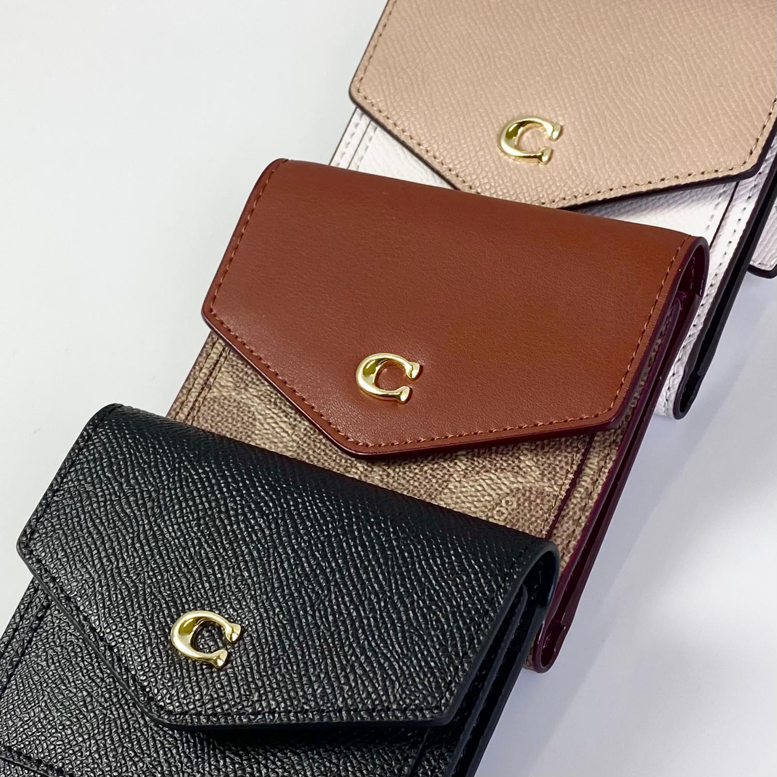 Ví Coach Wyn Small Wallet In Colorblock DS Black