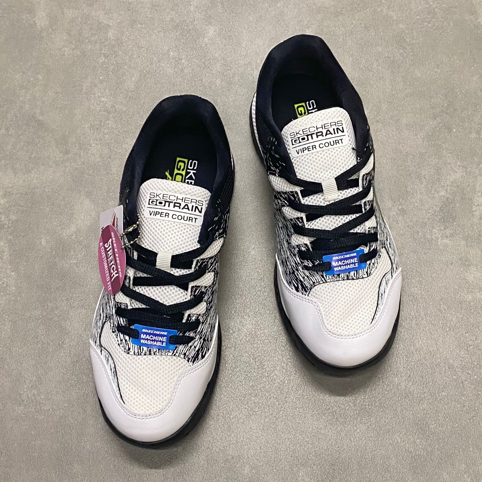 Giày Skechers Pickleball Arch Fit - Women’s MV2 W/Black