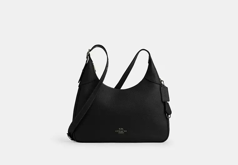 Túi Coach Ella Shoulder Bag Leather DS Black