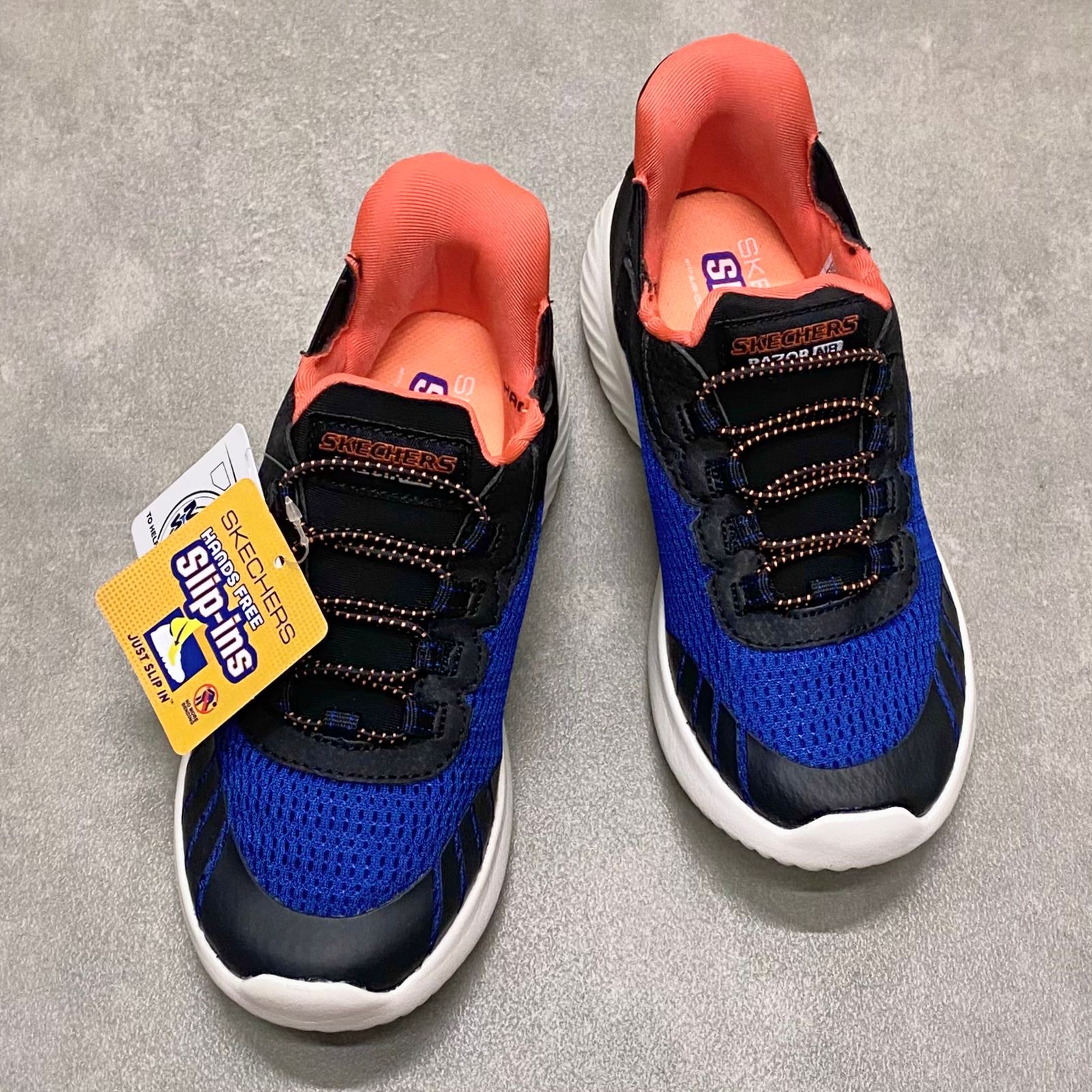 Giày Skechers Bounder MV Royal/Black