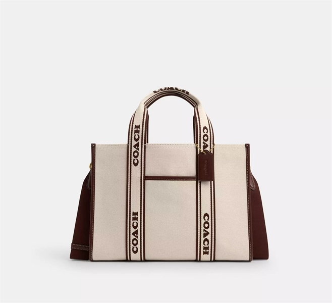 Túi Coach Smith Tote Bag DS Brown/Cream