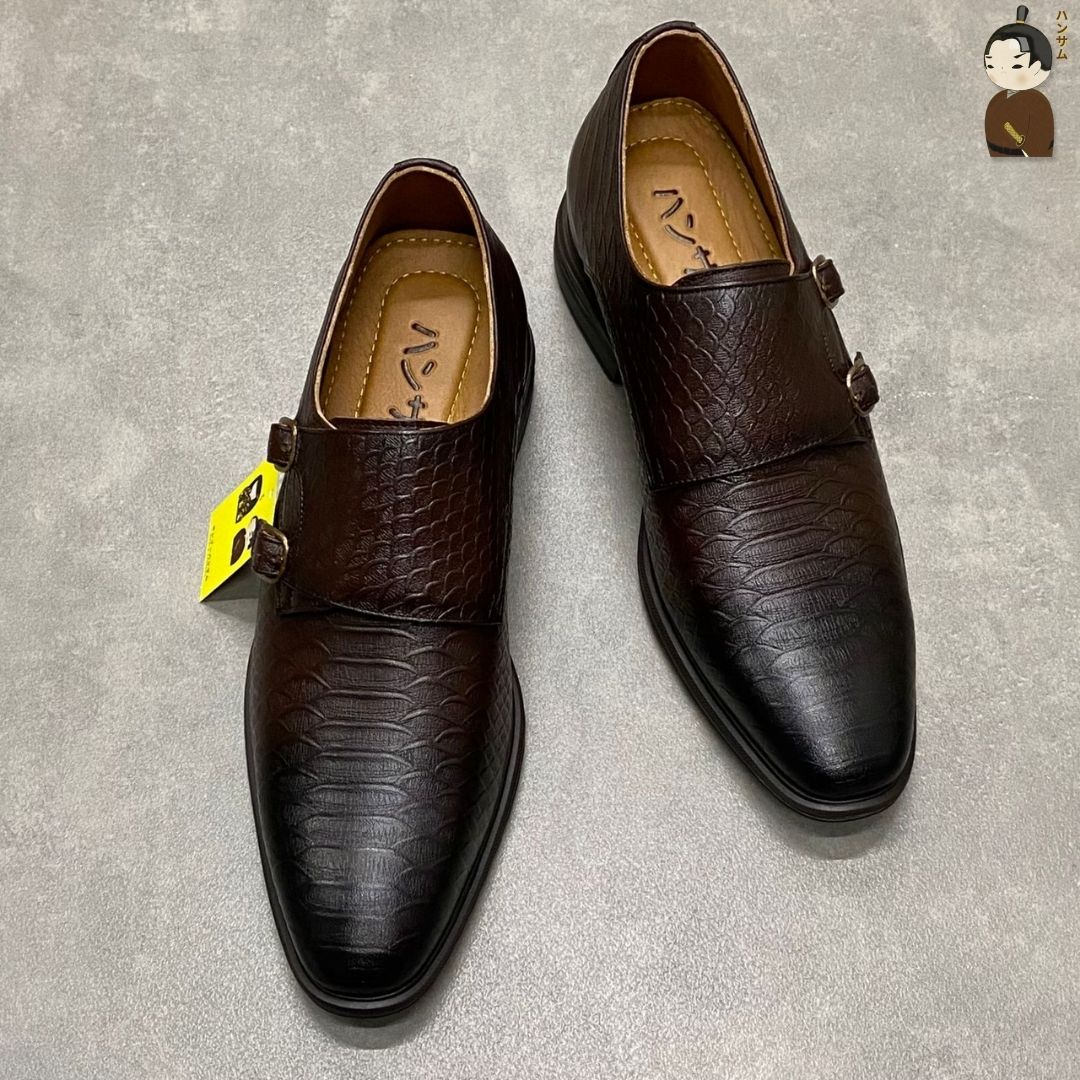 Hansamu Shin - Office Loafers DGD18 Brown