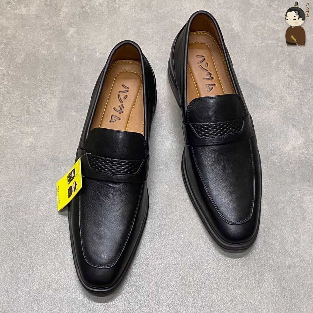 Hansamu Shin - 6cm Elevator Loafers DGD21 Black