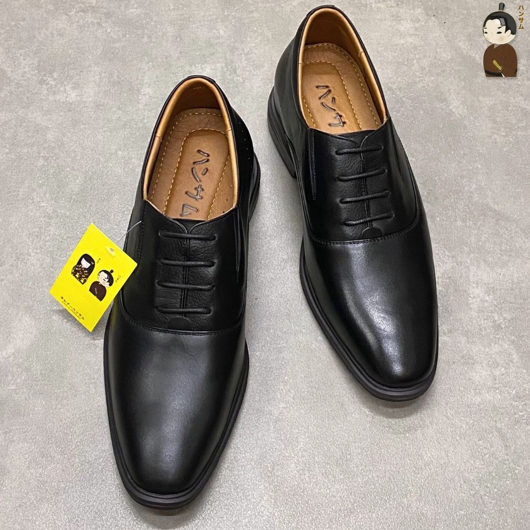 Hansamu Shin - 6cm Elevator Loafers DGD23 Black