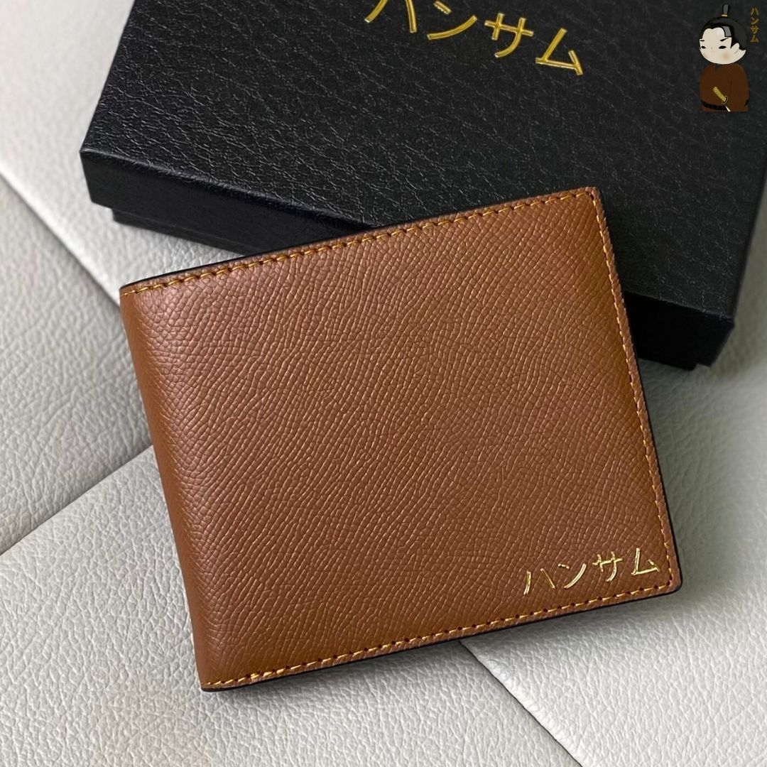 Hansamu En - Billfold Wallet DIA2 Brown