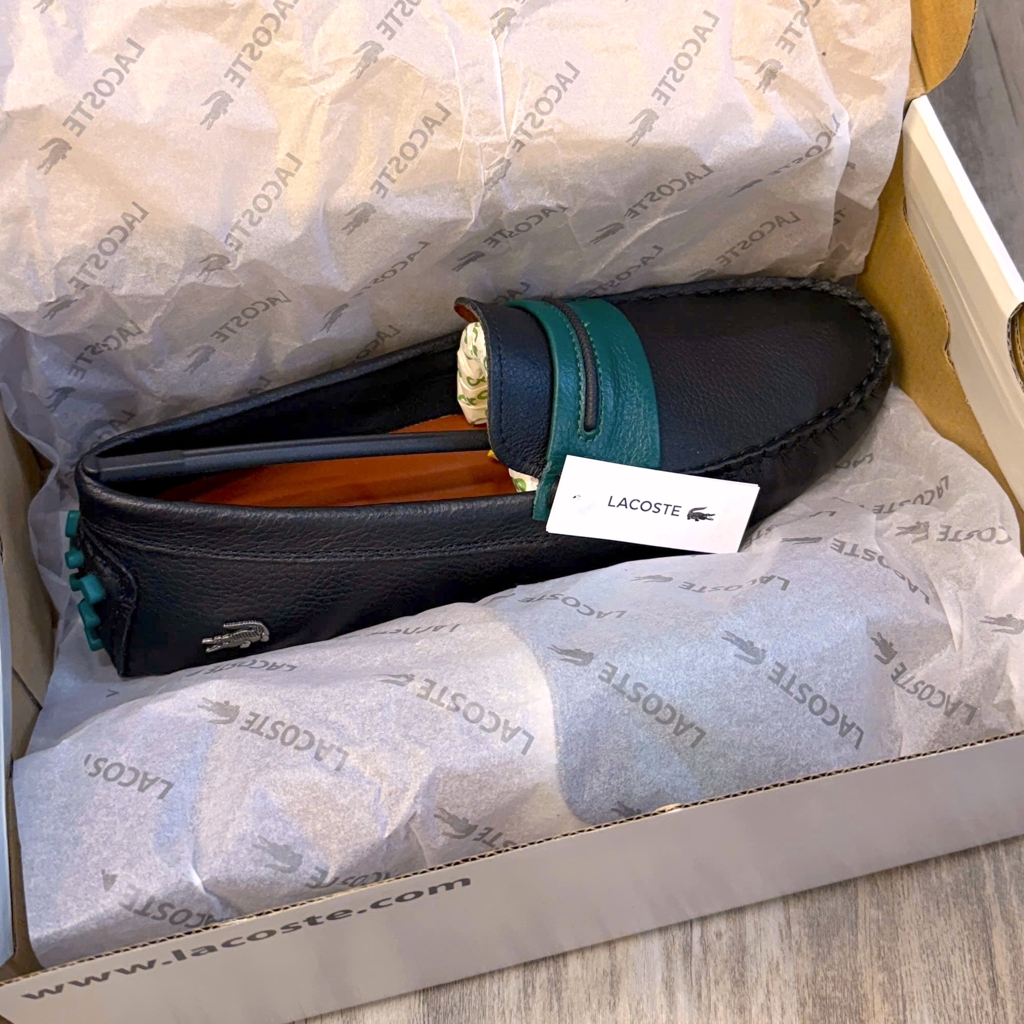 Lacoste HO2 Green/Black Men&#39;s Loafers