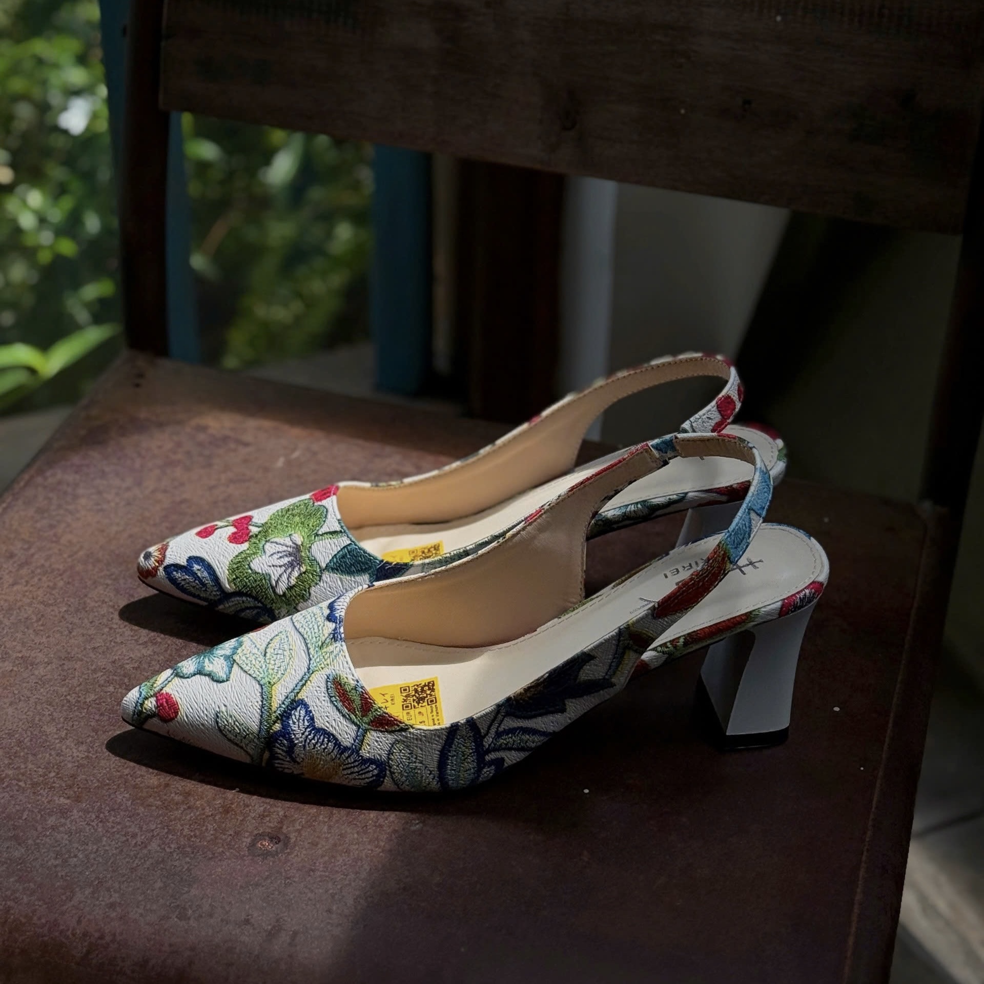 Kirei Office CP Sandal Quai Hậu 3D FEP 7P Hồng trắng