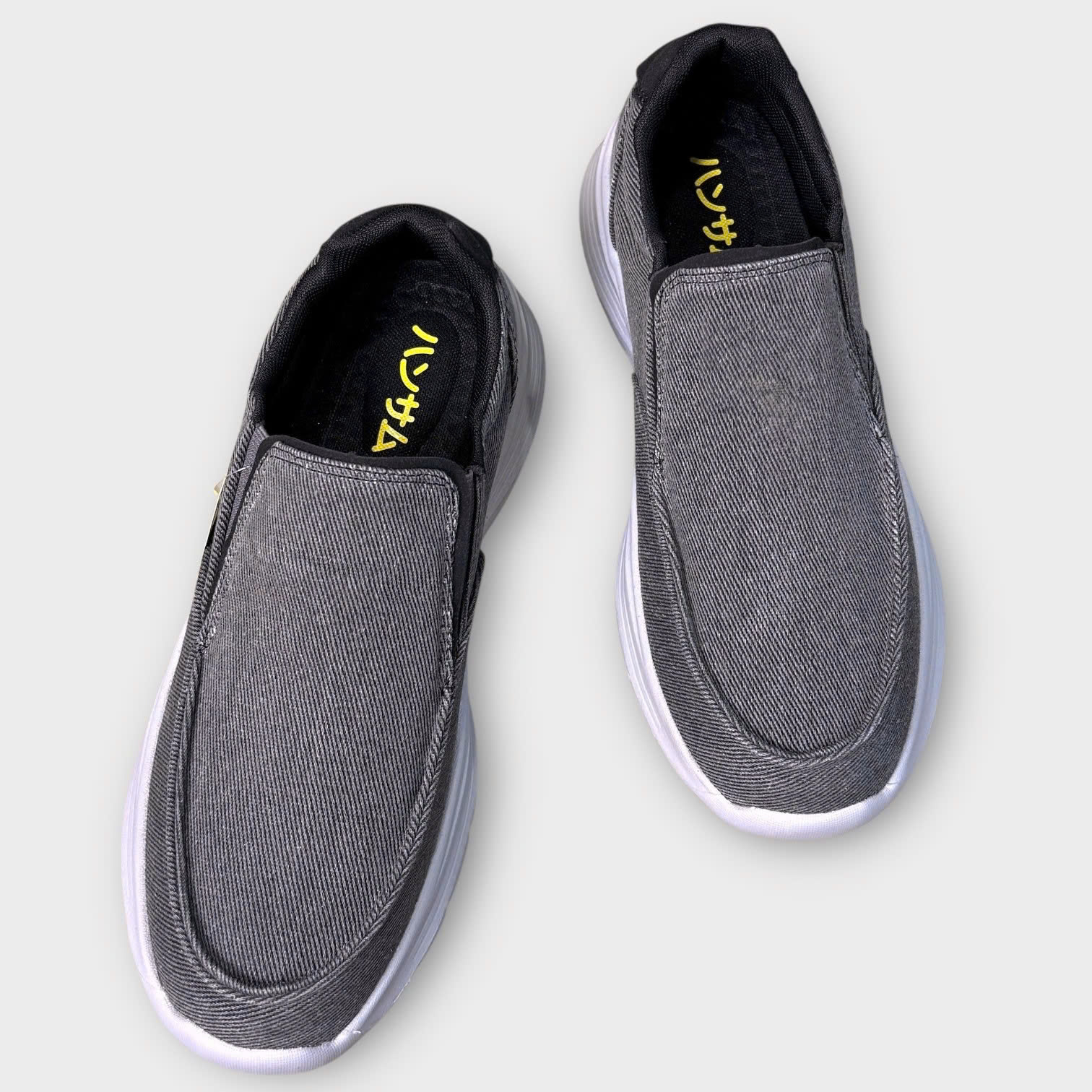 Hansamu Walk BG Giày lười Denim Dark Grey