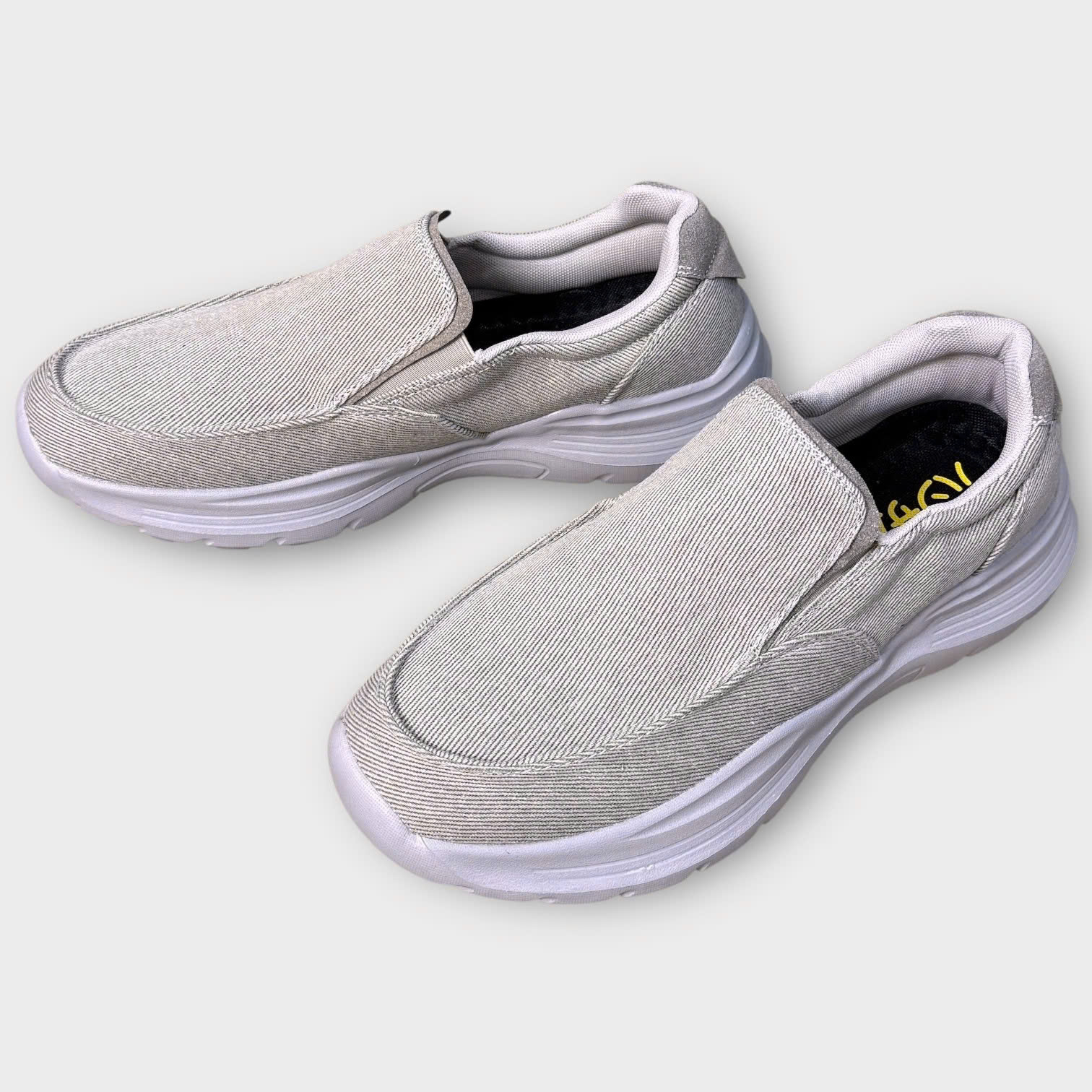 Hansamu Walk BG Giày Lười Denim Light Grey