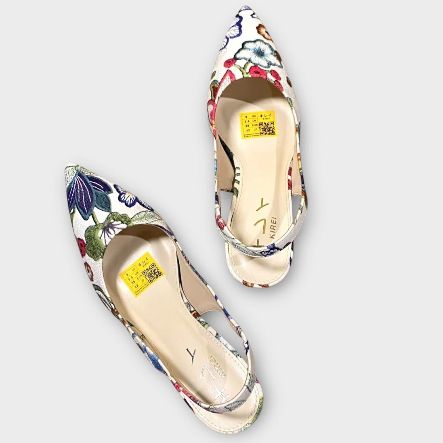 Kirei Office CP Sandal Quai Hậu 3D FEP 7P Hồng trắng