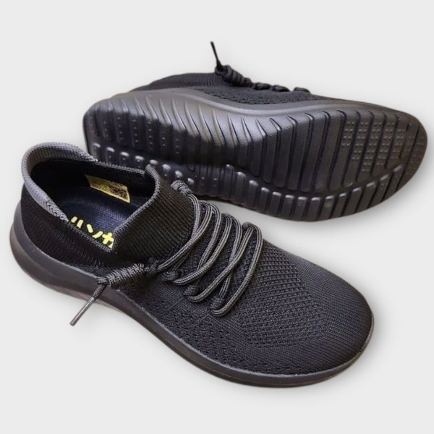 Hansamu Walk BG Giày Unisex Đen Full