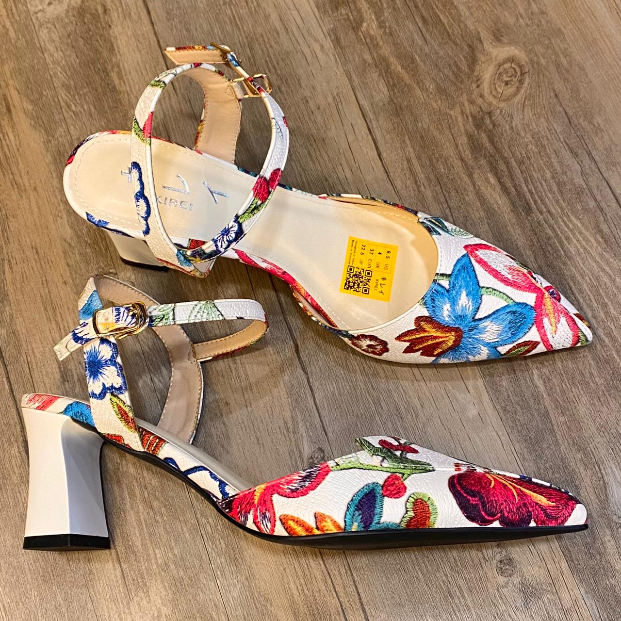 Giày Sandal Kirei 3D FEP 7P CP Hồng/Trắng