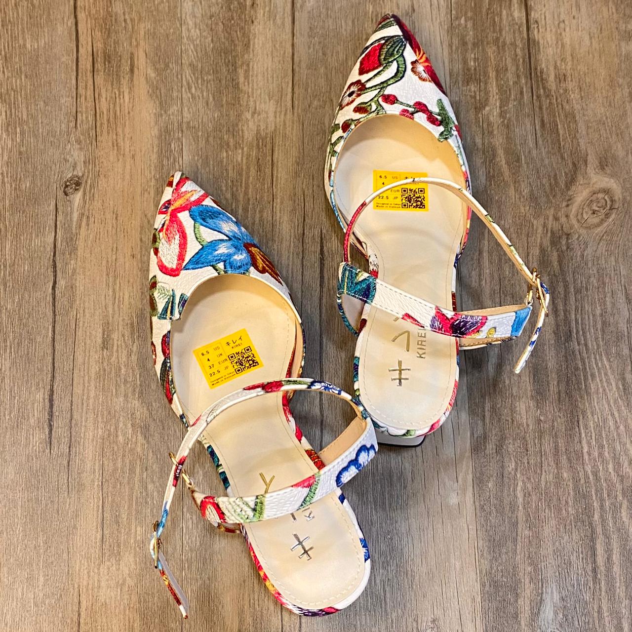 Giày Sandal Kirei 3D FEP 7P CP Hồng/Trắng