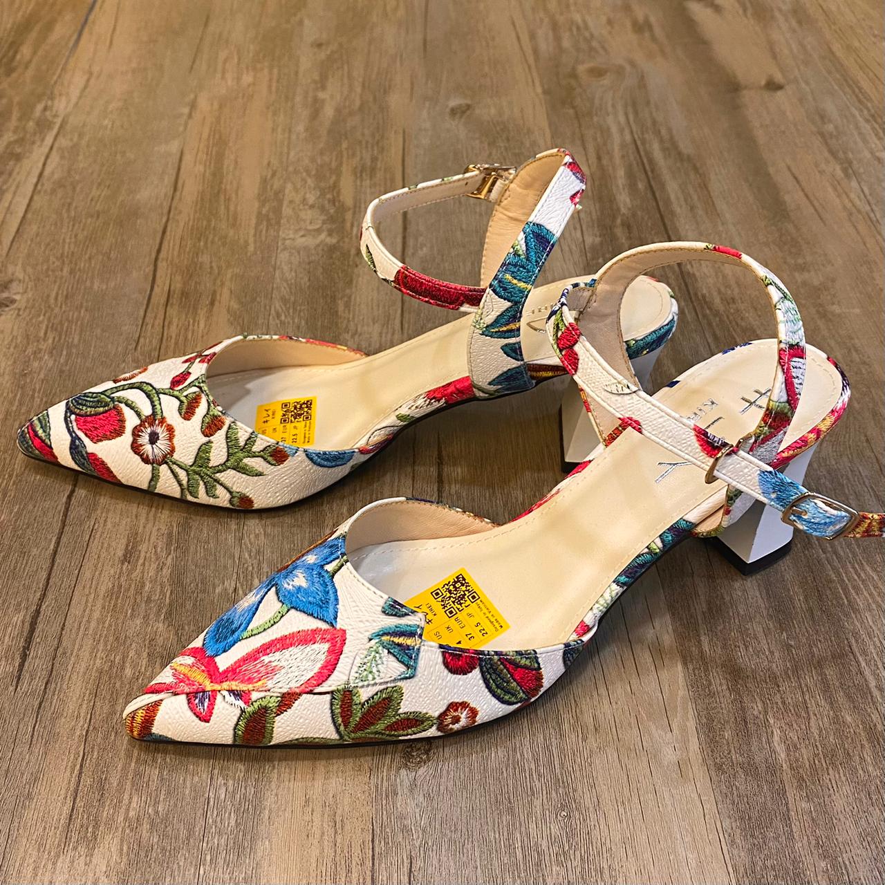 Giày Sandal Kirei 3D FEP 7P CP Hồng/Trắng