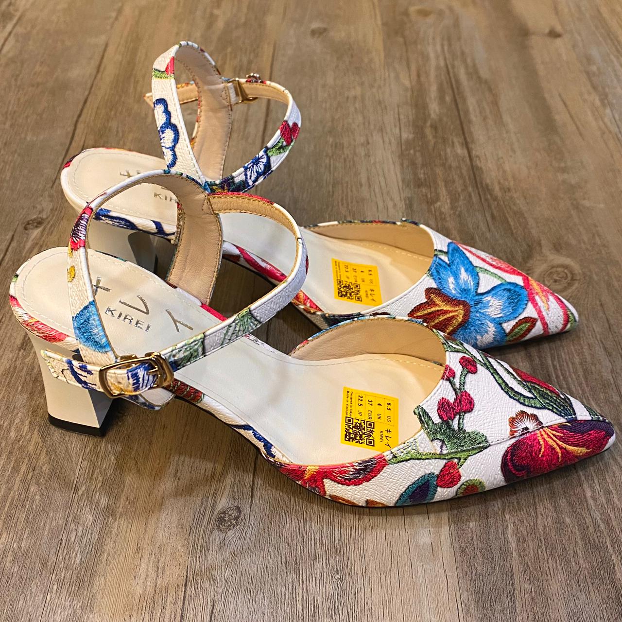 Giày Sandal Kirei 3D FEP 7P CP Hồng/Trắng