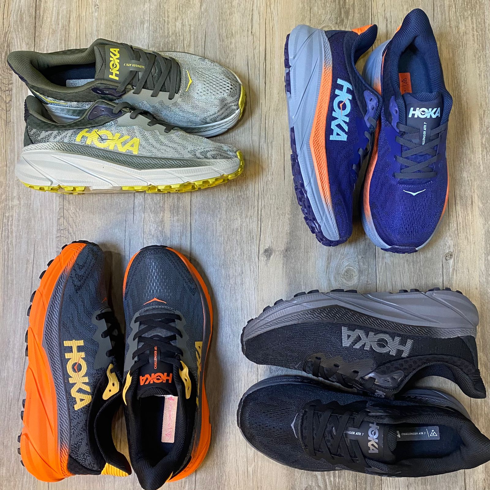 Hoka Challenger ATR 7 HN2 Moss Green Shoes