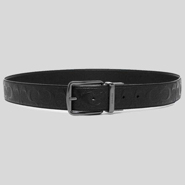 Dây Nịt Coach Belt Signature Leather DS Black