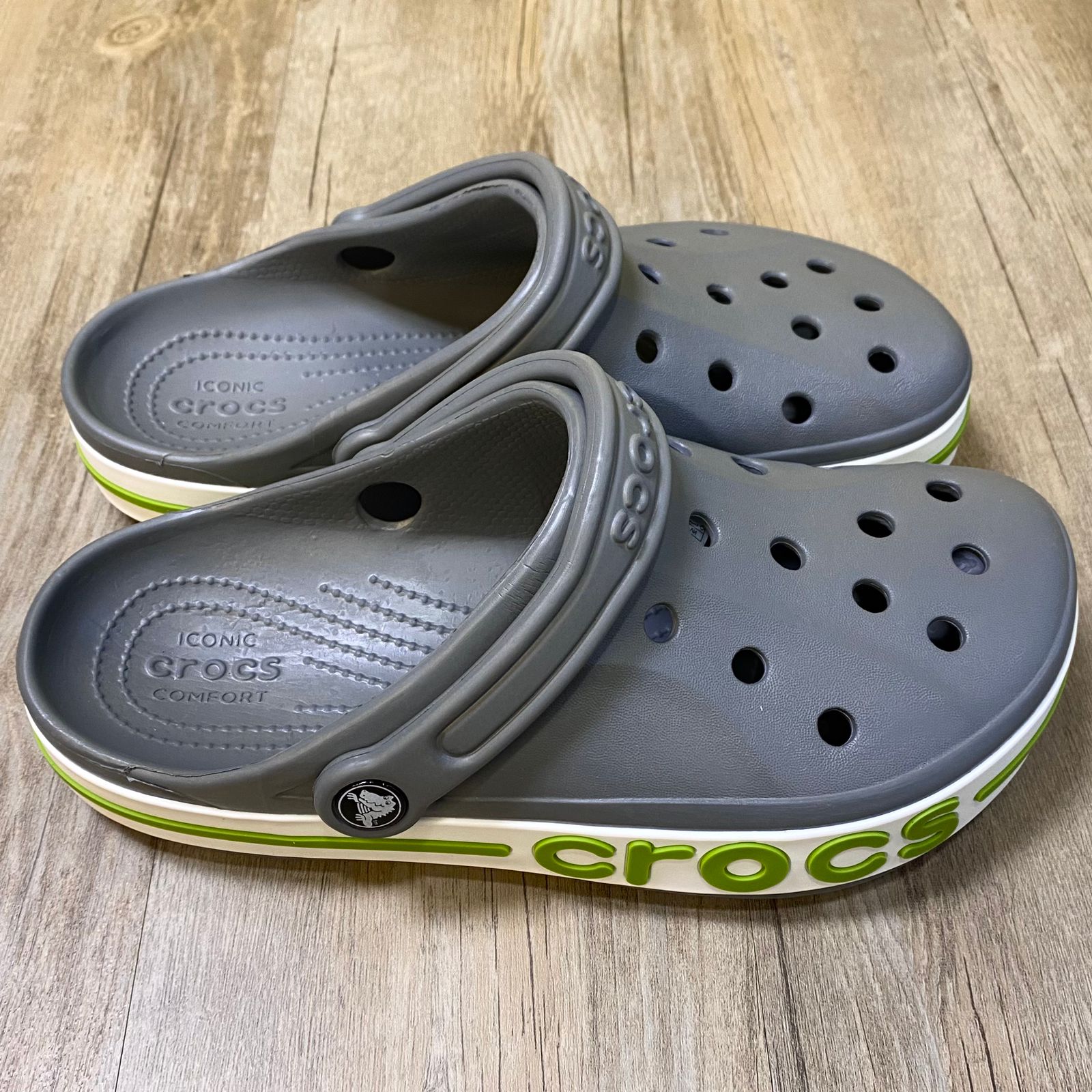 Dép Crocs Bayaband Clog HN2 Grey