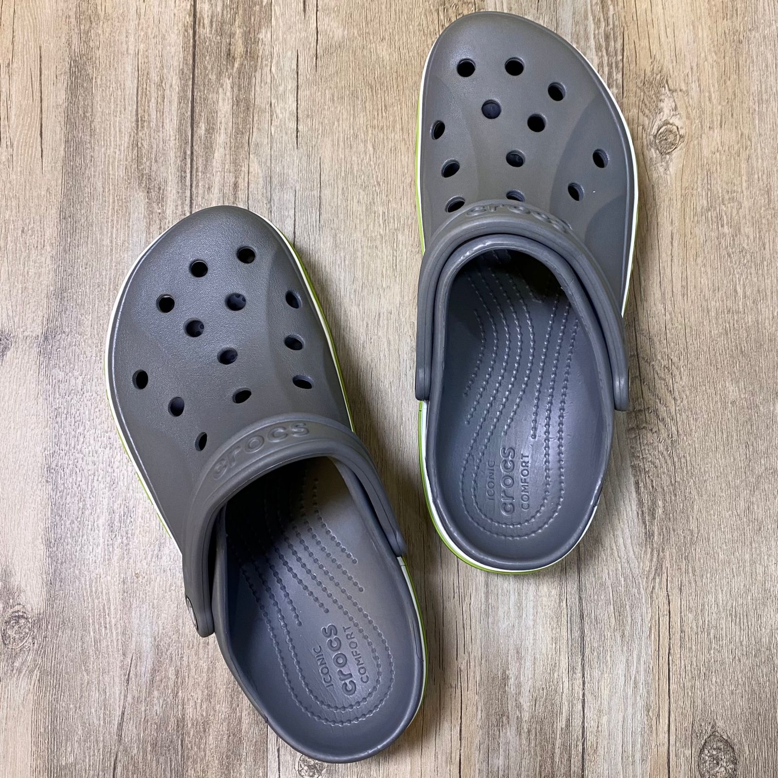 Dép Crocs Bayaband Clog HN2 Grey