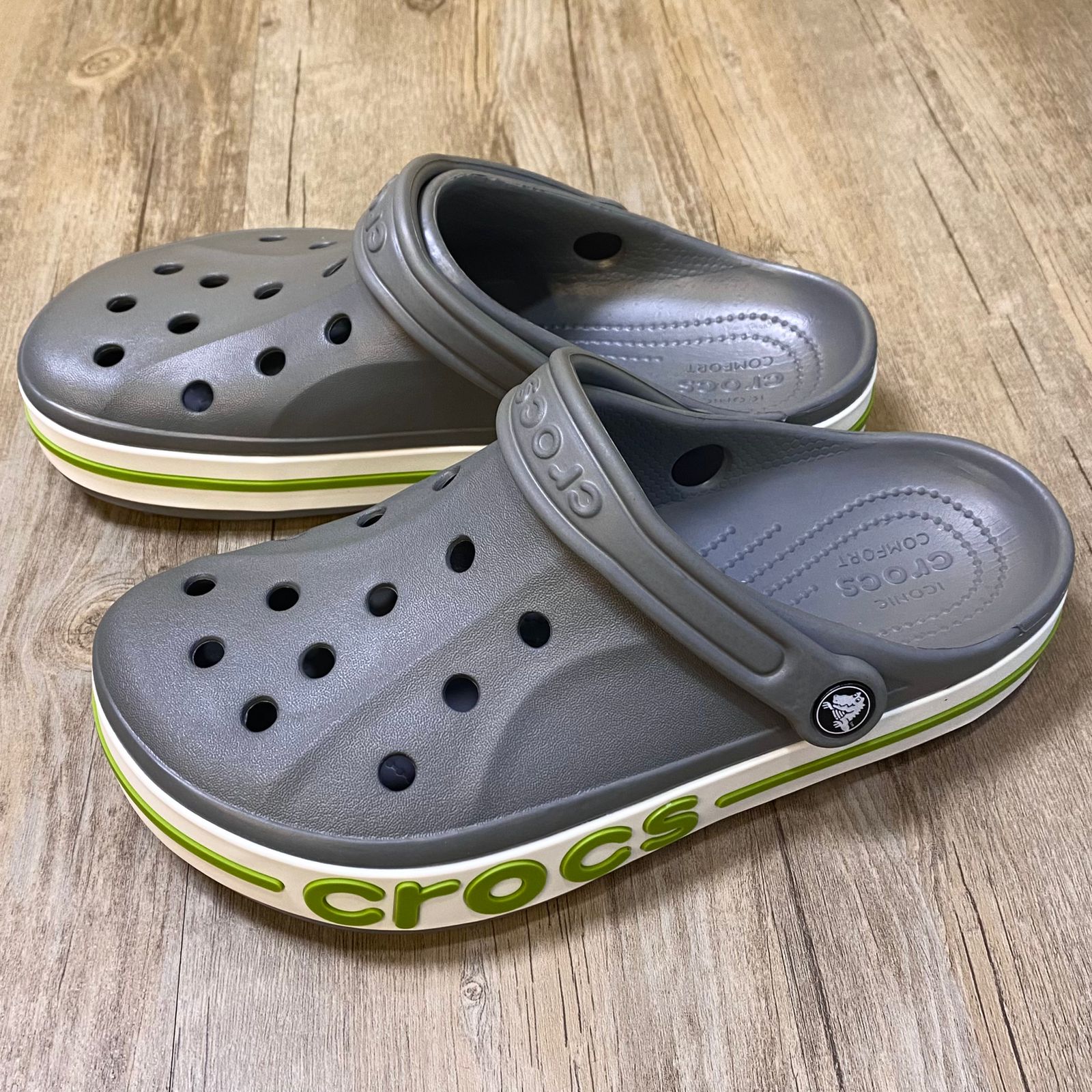 Dép Crocs Bayaband Clog HN2 Grey