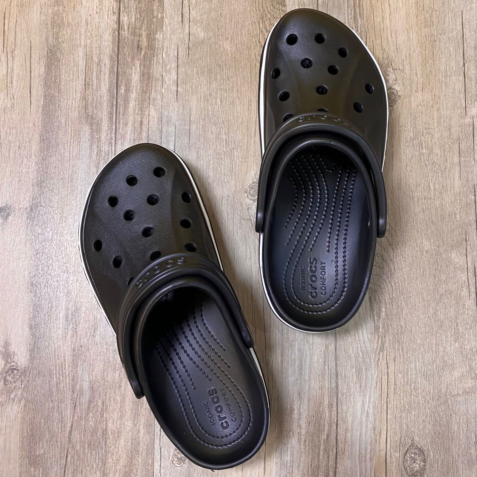 Dép Crocs Kid Bayaband Clog HN Black