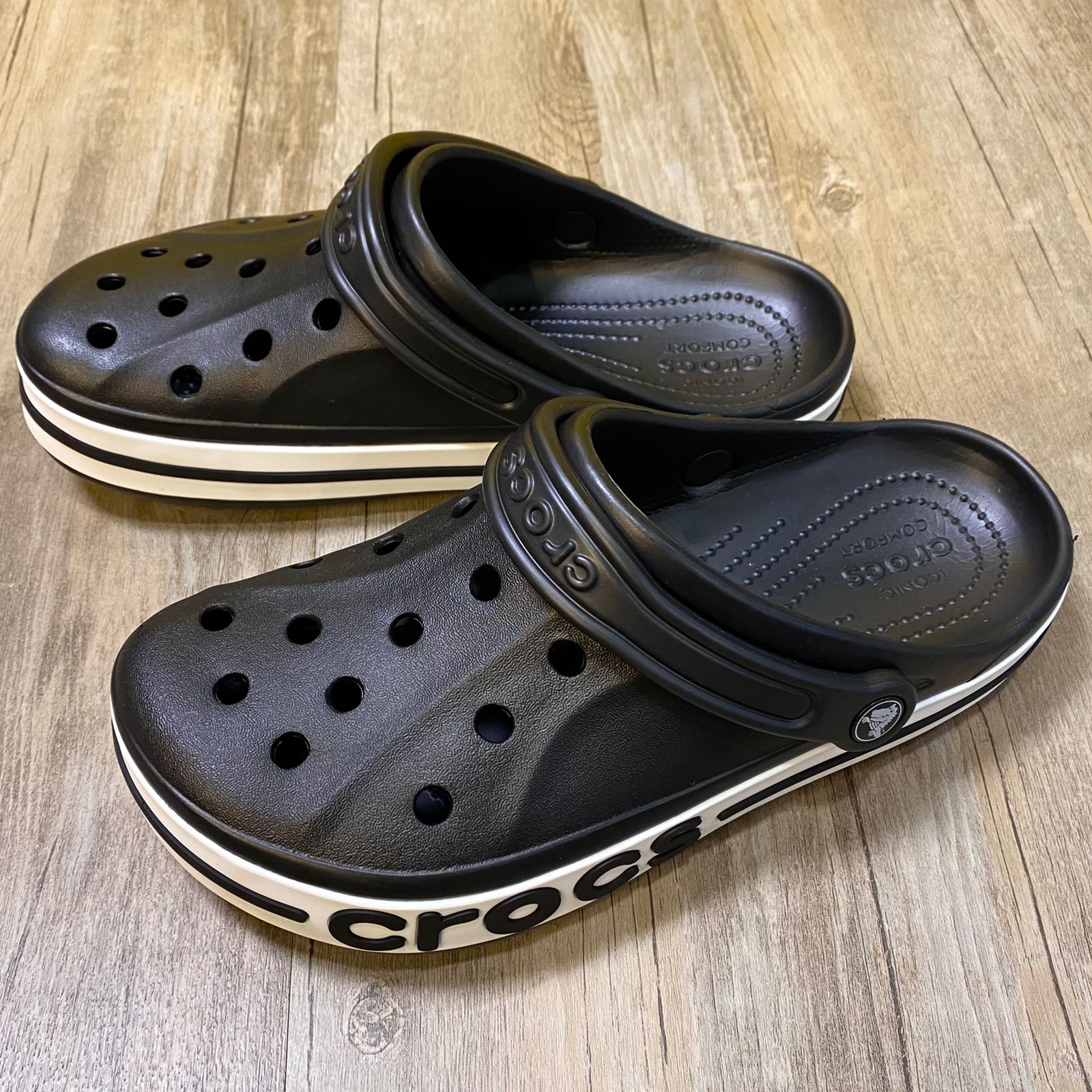 Dép Crocs Kid Bayaband Clog HN Black
