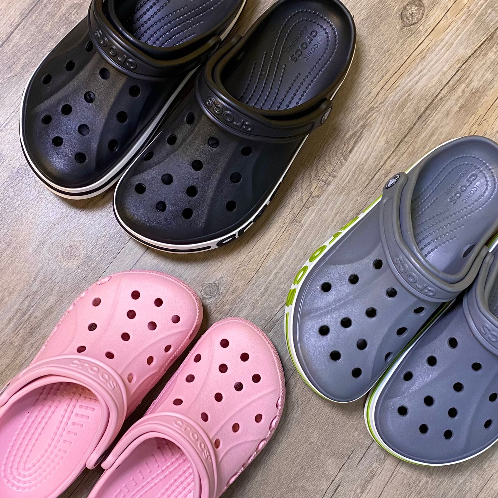Dép Crocs Kid Bayaband Clog HN Black