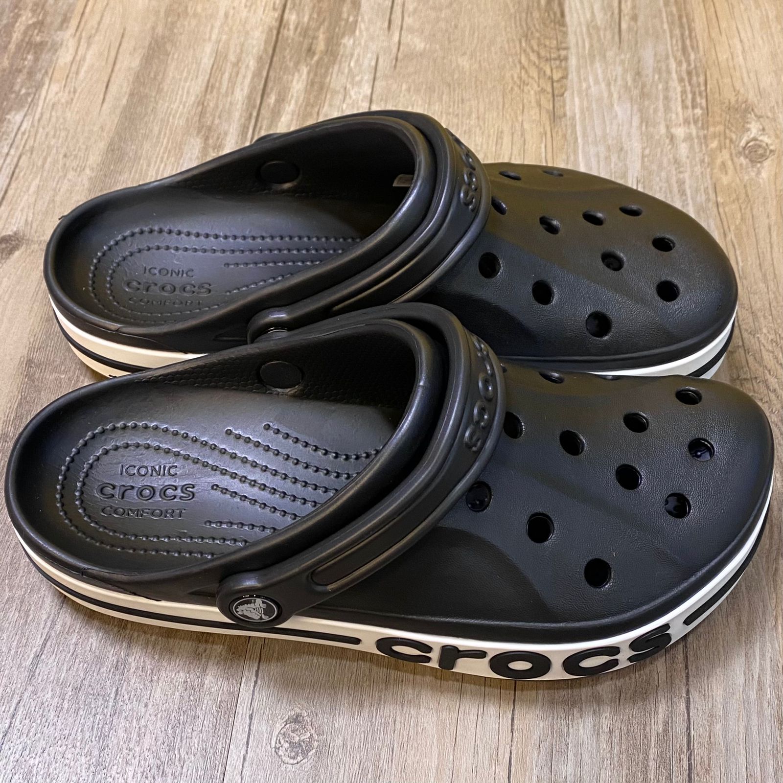 Dép Crocs Kid Bayaband Clog HN Black