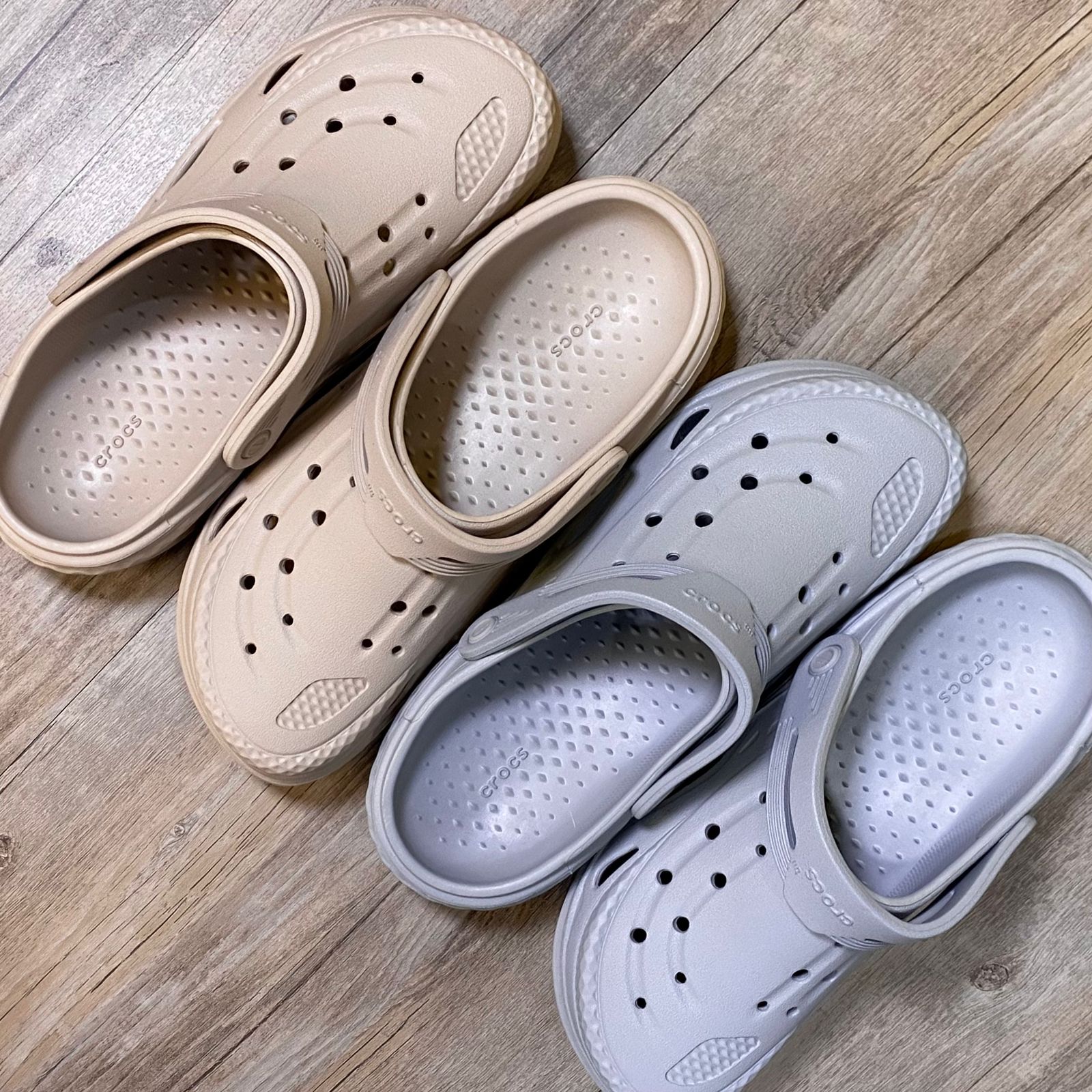 Dép Crocs Clog Off Grid HN2 Light Brown