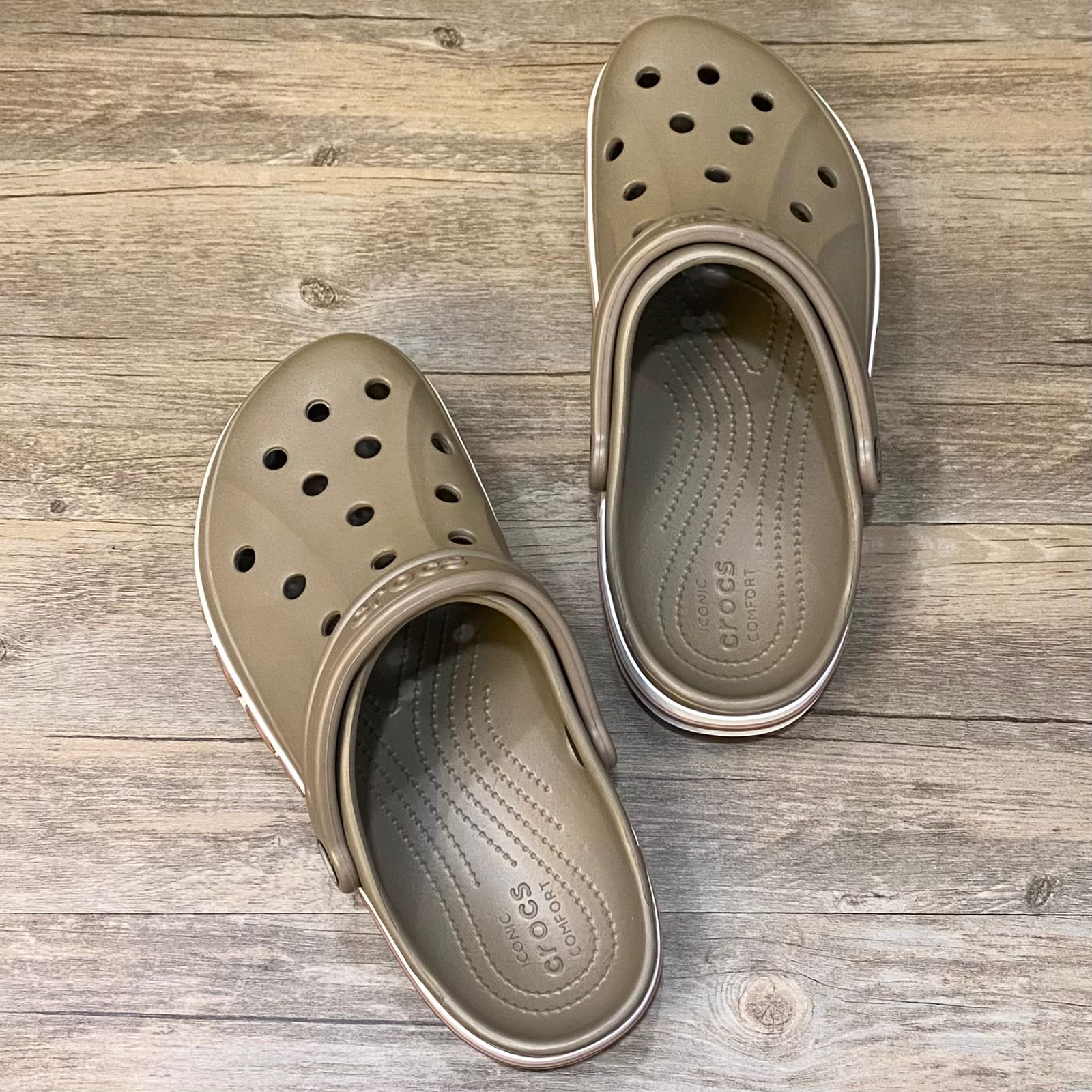 Dép Crocs Bayaband Clog HN2 Brown