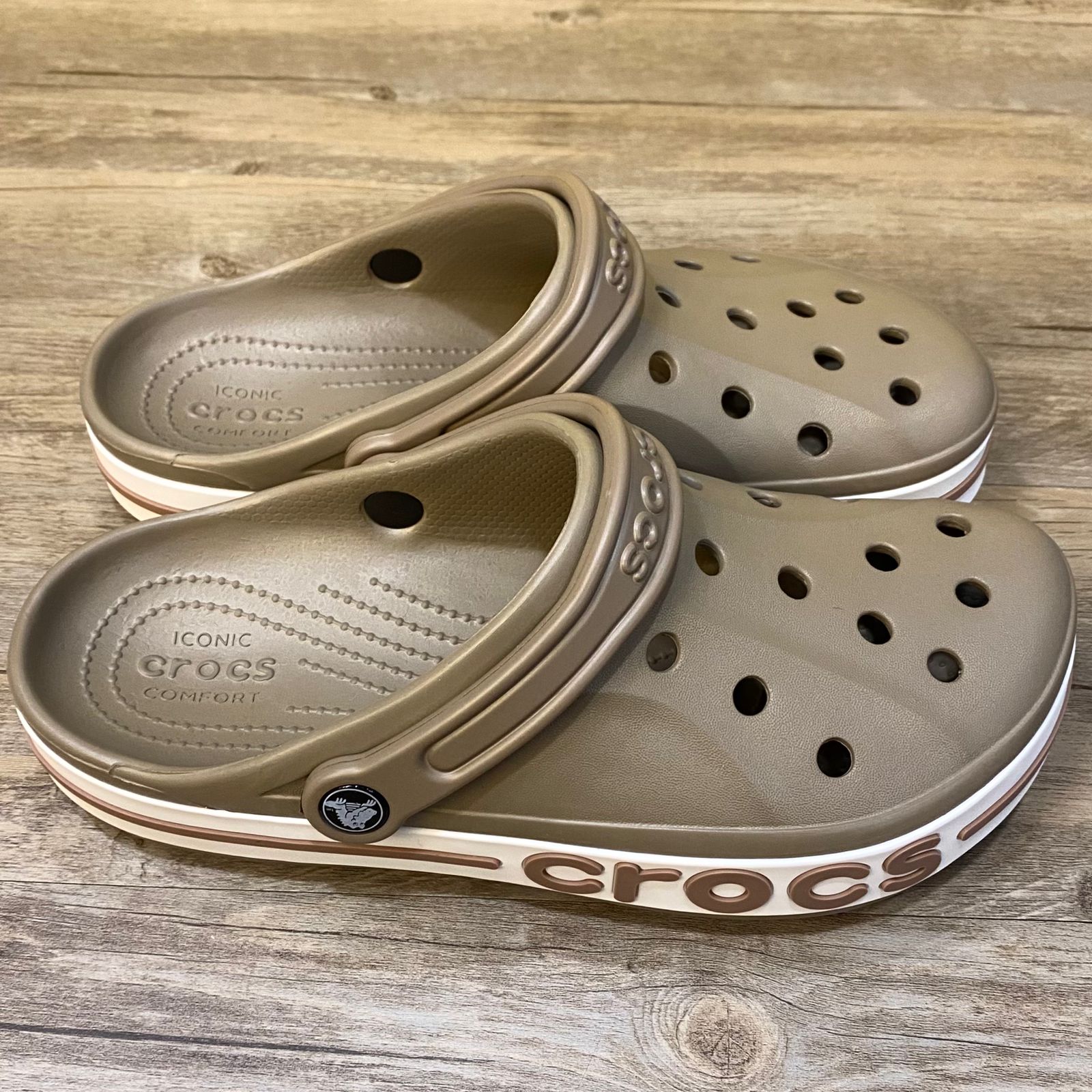 Dép Crocs Bayaband Clog HN2 Brown