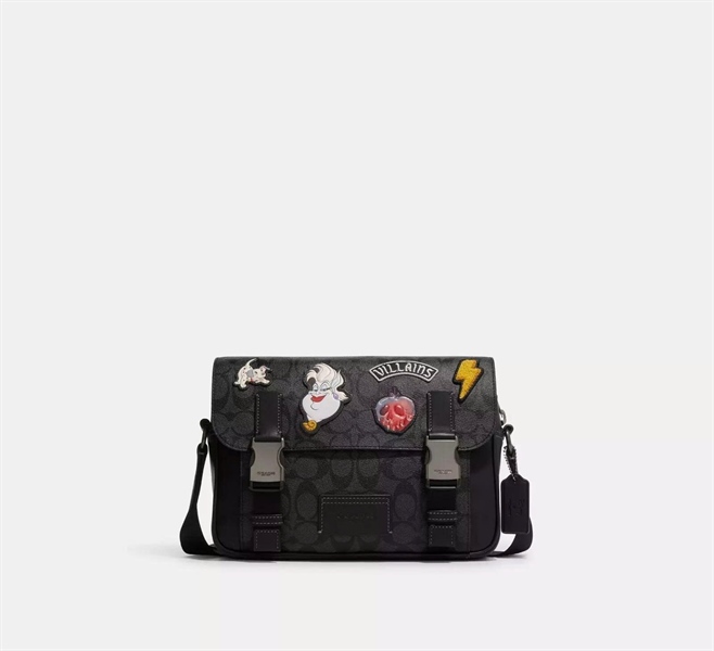 Túi Coach X Disney In Signature Canvas DS Black