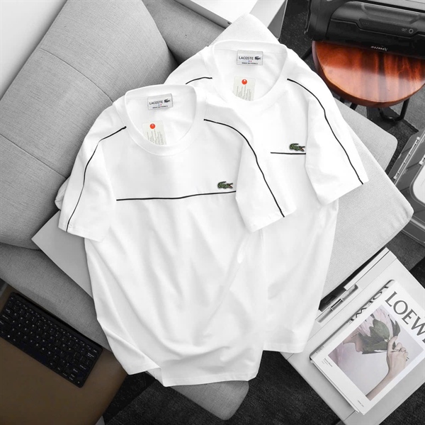 Áo T-shirt Lacoste JNT White