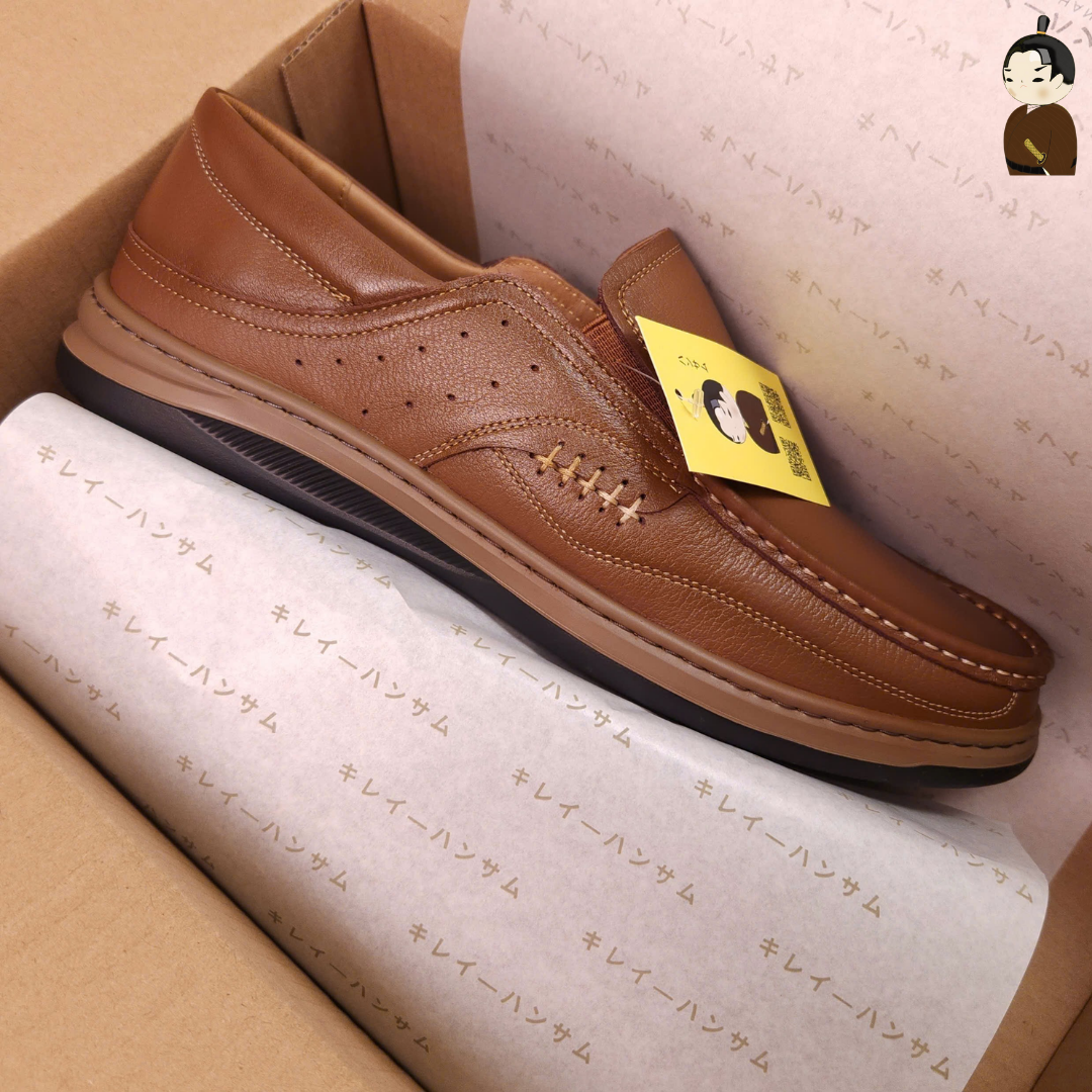 Hansamu Zen - Office Loafers DGD5 Brown