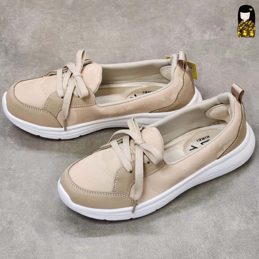 Kirei Hime - Walk Sneakers BG4 Beige Camo