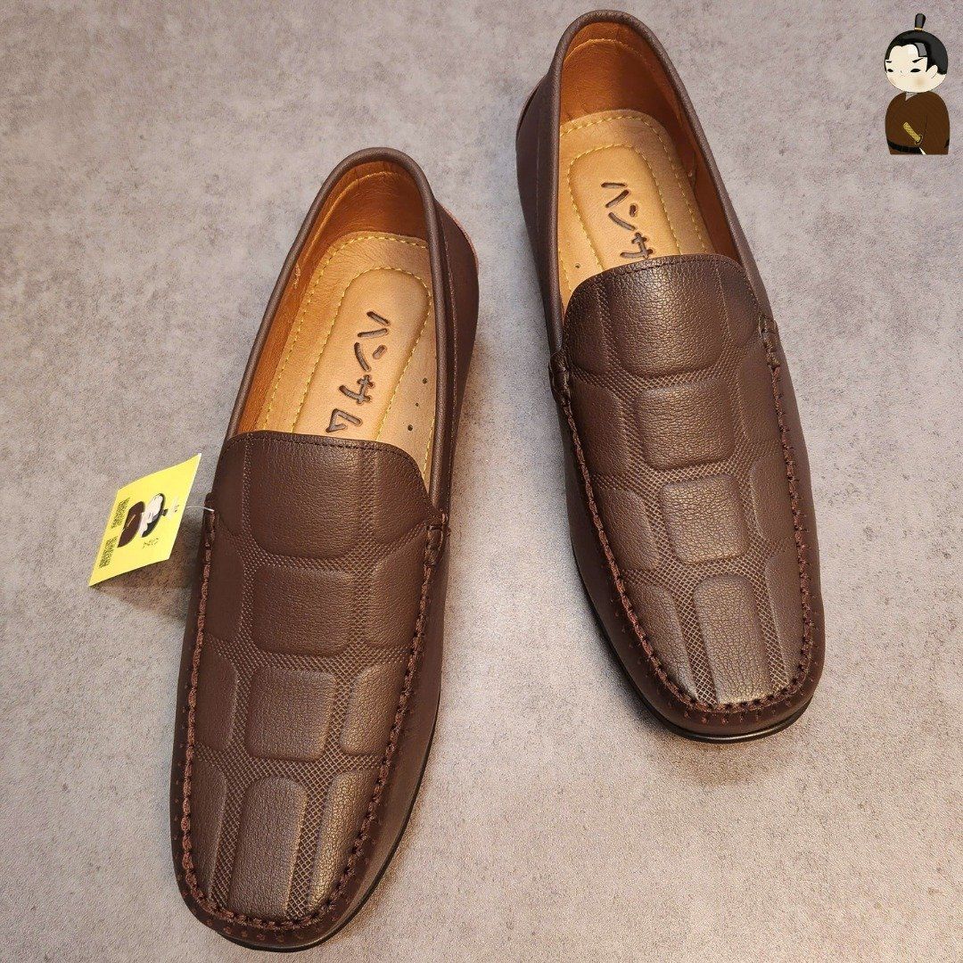Hansamu Kai - Office Moccasin DGD9 Brown