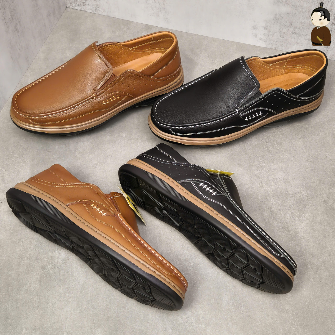 Hansamu Zen - Office Loafers DGD5 Brown