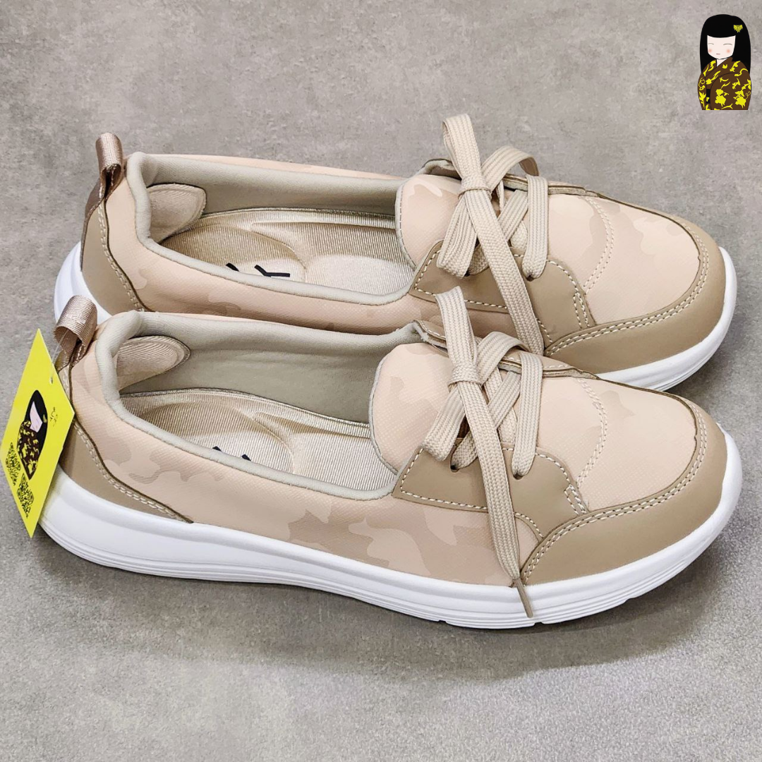 Kirei Hime - Walk Sneakers BG4 Beige Camo