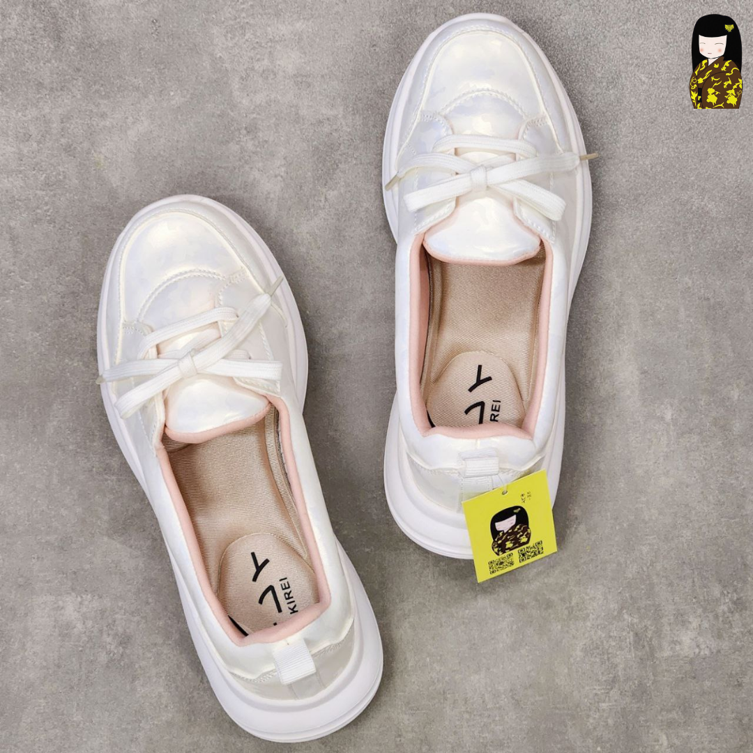 Kirei Hime - Walk Sneakers BG4 White Camo