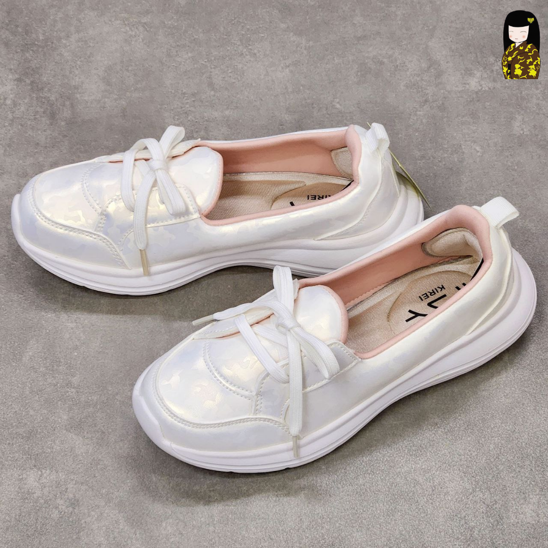Kirei Hime - Walk Sneakers BG4 White Camo