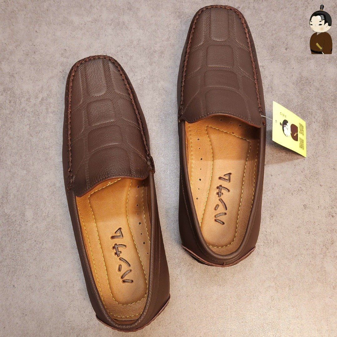 Hansamu Kai - Office Moccasin DGD9 Brown