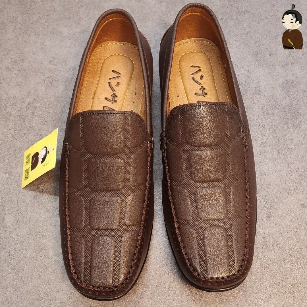 Hansamu Kai - Office Moccasin DGD9 Brown
