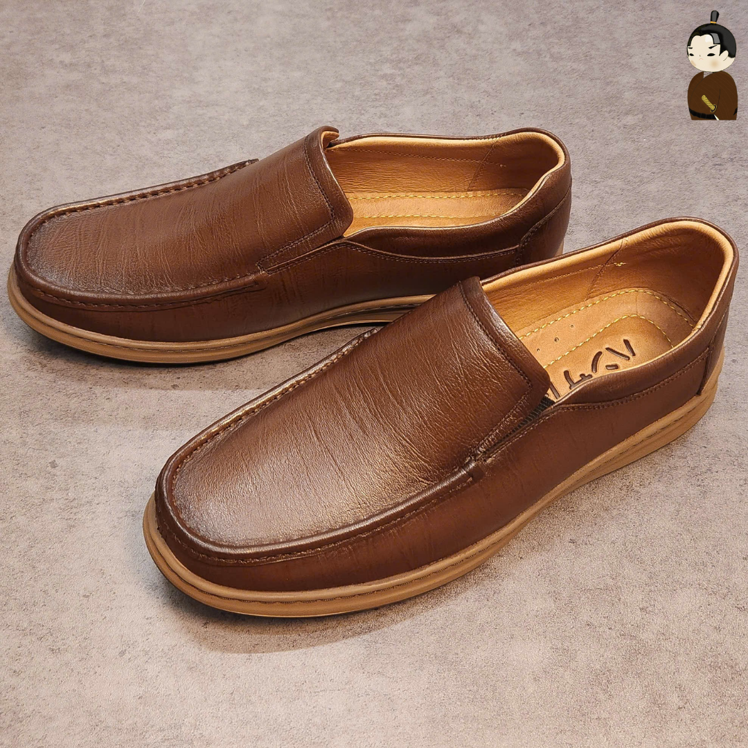 Hansamu Zen - Office Loafers DGD3 Brown