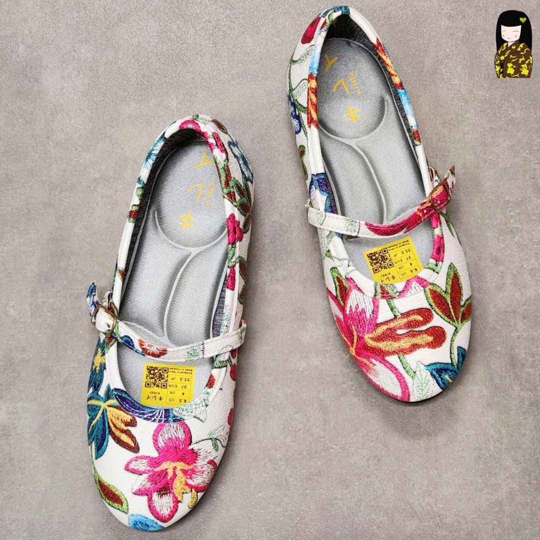 Kirei Office CP 3D Doll Slippers FEP 02 Pink and White